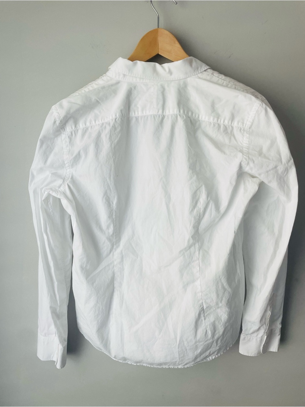 Lauren Ralph Lauren Monogram Classic White Button-Up Shirt - Picture 5 of 6